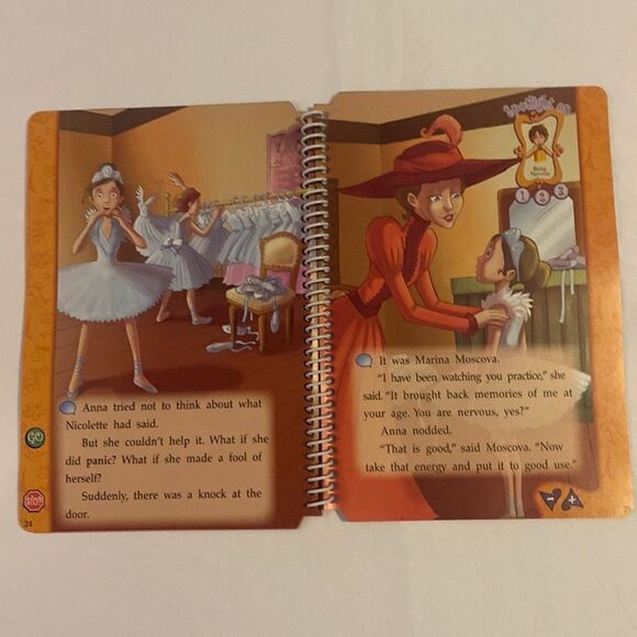Leap Frog Leap Pad Anna’s First Ballet Interactive Book for K-1st Graders NWT - Picture 13 of 14